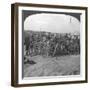 Spoils of War, Gun and Stores Captured from the Turks, Palestine, World War I, C1914-C1918-null-Framed Photographic Print