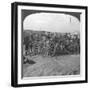 Spoils of War, Gun and Stores Captured from the Turks, Palestine, World War I, C1914-C1918-null-Framed Photographic Print