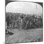 Spoils of War, Gun and Stores Captured from the Turks, Palestine, World War I, C1914-C1918-null-Mounted Photographic Print