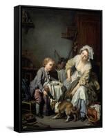 Spoilt Child, 1765-Jean-Baptiste Greuze-Framed Stretched Canvas