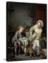 Spoilt Child, 1765-Jean-Baptiste Greuze-Stretched Canvas