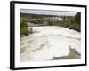 Spokane River in Major Flood, Riverfront Park, Spokane, Washington State, USA-Richard Cummins-Framed Photographic Print