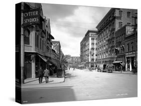 Spokane Street, 1911-Asahel Curtis-Stretched Canvas