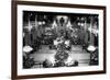 Spokane, WA Davenport Hotel Lobby View Photograph - Spokane, WA-Lantern Press-Framed Art Print