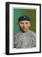 Spokane, WA, Spokane Northwestern League, Ostdiek, Baseball Card-Lantern Press-Framed Art Print