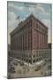 Spokane, WA - View of Davenport Hotel-Lantern Press-Mounted Art Print