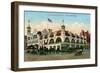 Spokane, Washington, Exterior View of Davenport's Restaurant-Lantern Press-Framed Art Print