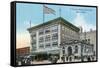 Spokane, Washington, Exterior View of the Crescent Store Building-Lantern Press-Framed Stretched Canvas