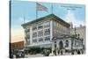 Spokane, Washington, Exterior View of the Crescent Store Building-Lantern Press-Stretched Canvas