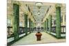 Spokane, Washington, Interior View of the Old National Bank-Lantern Press-Mounted Premium Giclee Print