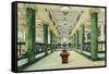 Spokane, Washington, Interior View of the Old National Bank-Lantern Press-Framed Stretched Canvas