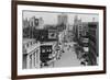 Spokane, Washington - Riverside Avenue Photograph-Lantern Press-Framed Premium Giclee Print