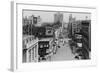 Spokane, Washington - Riverside Avenue Photograph-Lantern Press-Framed Art Print