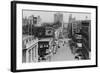 Spokane, Washington - Riverside Avenue Photograph-Lantern Press-Framed Art Print