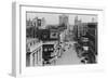 Spokane, Washington - Riverside Avenue Photograph-Lantern Press-Framed Art Print