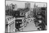 Spokane, Washington - Riverside Avenue Photograph-Lantern Press-Mounted Art Print