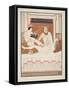 Sponge Bath, Illustration from 'The Works of Hippocrates', 1934 (Colour Litho)-Joseph Kuhn-Regnier-Framed Stretched Canvas