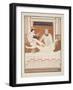 Sponge Bath, Illustration from 'The Works of Hippocrates', 1934 (Colour Litho)-Joseph Kuhn-Regnier-Framed Giclee Print