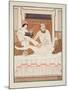 Sponge Bath, Illustration from 'The Works of Hippocrates', 1934 (Colour Litho)-Joseph Kuhn-Regnier-Mounted Giclee Print