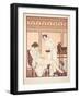 Sponge Bath, Illustration from 'The Works of Hippocrates', 1934 (Colour Litho)-Joseph Kuhn-Regnier-Framed Giclee Print