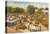 Sponge Market, Tarpon Springs, Florida-null-Stretched Canvas