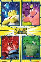 Spongebob 2: Sponge Out Of Water - Team-null-Lamina Framed Poster