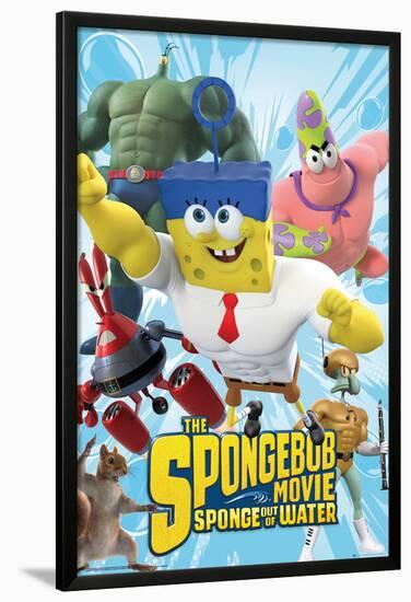 Spongebob Movie - Characters-null-Lamina Framed Poster