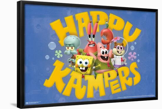 SpongeBob Squarepants : Kamp Koral - Happy Kampers-Trends International-Framed Poster