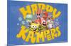 SpongeBob Squarepants : Kamp Koral - Happy Kampers-Trends International-Mounted Poster