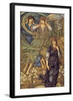 Sponsa De Libano-Edward Burne-Jones-Framed Art Print