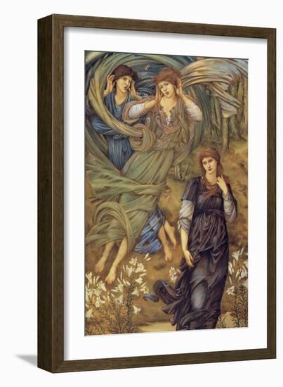 Sponsa De Libano-Edward Burne-Jones-Framed Art Print