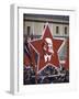 Spontaneous Demonstration After Military May Day Parade, Red Flags and Portraits of Marx and Lenin-Howard Sochurek-Framed Photographic Print