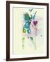 Spontaneous Emotions-NaxArt-Framed Art Print