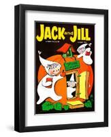 Spook School - Jack and Jill, October 1962-Becky Krehbiel-Framed Premium Giclee Print