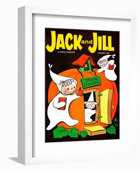 Spook School - Jack and Jill, October 1962-Becky Krehbiel-Framed Giclee Print