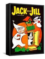 Spook School - Jack and Jill, October 1962-Becky Krehbiel-Framed Stretched Canvas