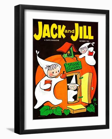 Spook School - Jack and Jill, October 1962-Becky Krehbiel-Framed Giclee Print