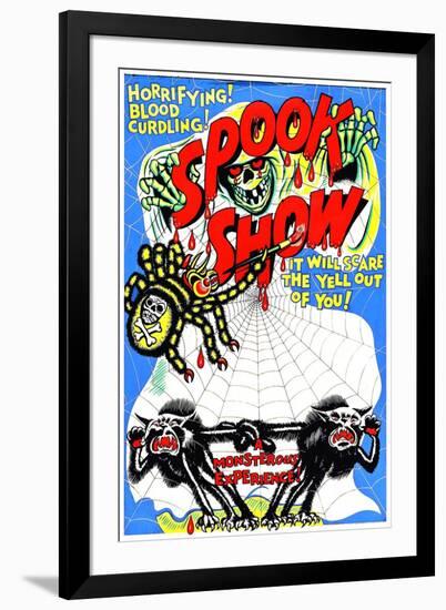 Spook Show-null-Framed Art Print