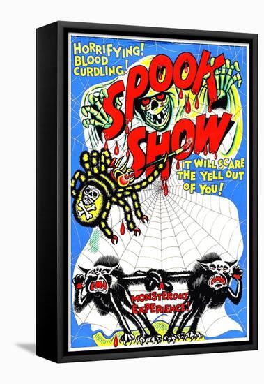 Spook Show-null-Framed Stretched Canvas