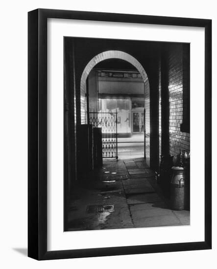 Spooky Alley-null-Framed Photographic Print