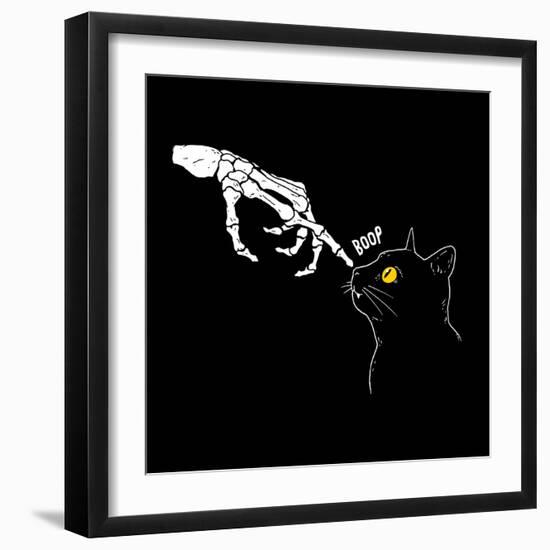 Spooky Boop-Michael Buxton-Framed Art Print