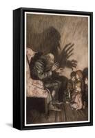 Spooky Stories-Arthur Rackham-Framed Stretched Canvas