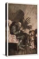 Spooky Stories-Arthur Rackham-Stretched Canvas