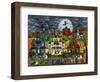 Spooky Street Cheryl Bartley-Cheryl Bartley-Framed Giclee Print