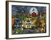 Spooky Street Cheryl Bartley-Cheryl Bartley-Framed Giclee Print