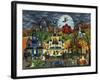 Spooky Street Cheryl Bartley-Cheryl Bartley-Framed Giclee Print