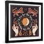 Spooky Symbols V-Janelle Penner-Framed Art Print