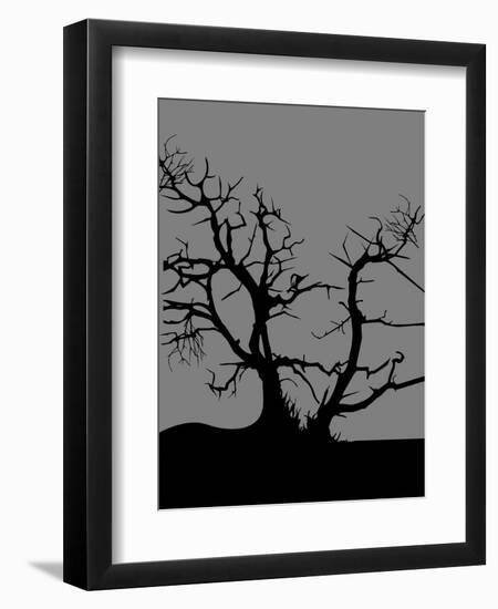 Spooky Tree Joanne Paynter-Joanne Paynter Design-Framed Premium Giclee Print