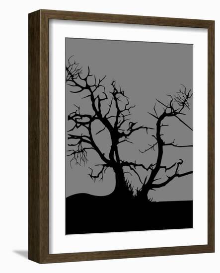 Spooky Tree Joanne Paynter-Joanne Paynter Design-Framed Giclee Print