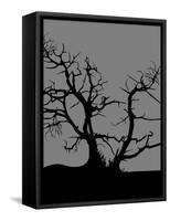 Spooky Tree-Joanne Paynter Design-Framed Stretched Canvas